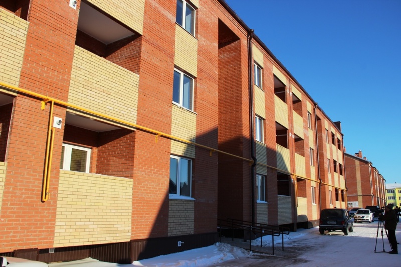 В Оренбуржье активно строят жилье